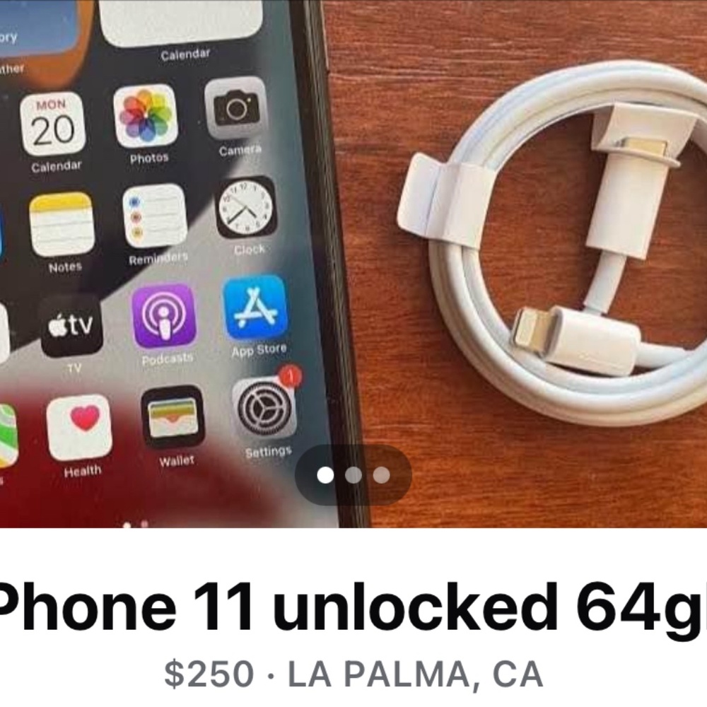 iPhone 11, unlocked
